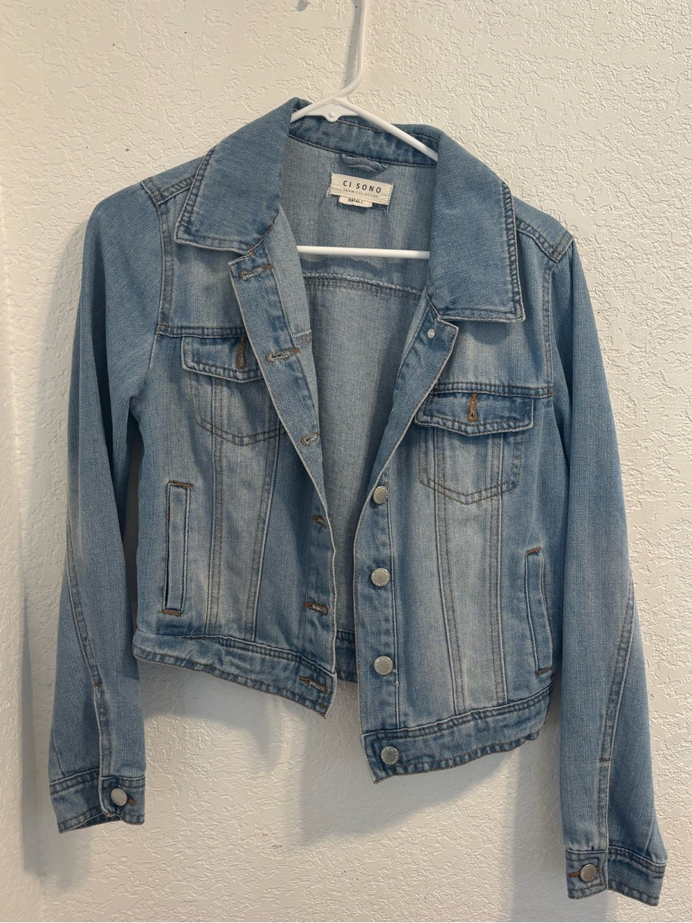 Cisco Light Blue Denim Jacket - Women's Classic Jean Jacket